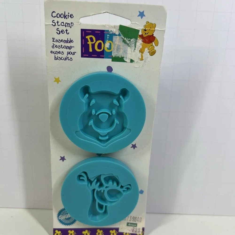 Vintage 1997 Wilton Winnie The Pooh Cookie Stamp Set Pooh Tigger Disney NIP